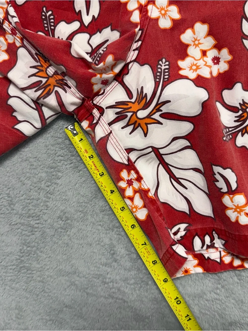 Vintage Tropical L’Attitude Mens 38 Board Shorts Hawaiian Floral Surf Y2K Swim